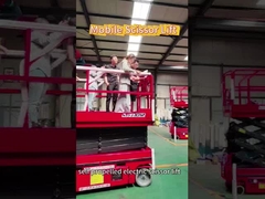 自走シザーリフト 6m 8m 10m 12m 320kg 450kg 建設用空中作業プラットフォーム