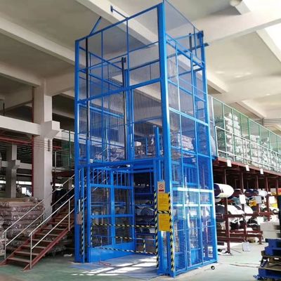 購入 3m-9m 檻式エレベーター 水力式 完全に檻式垂直貨物エレベーター 倉庫貨物エレベーター online manufacture
