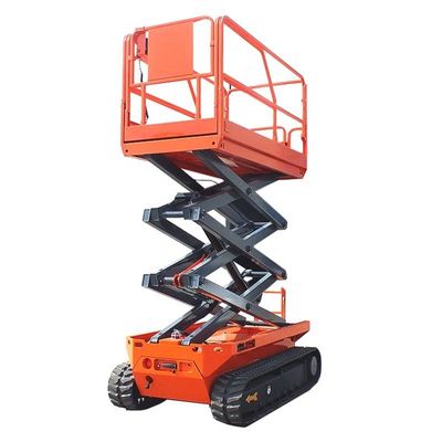 購入 8m 10m 12m クローラー・シザー・リフト 自走型移動式水力リフト online manufacture