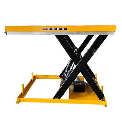 購入 1000kg 小型水力リフトテーブル 1.3m シザーリフティングプラットフォーム 工場用 online manufacture