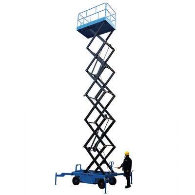 購入 空中作業 14m シザーリフト 1000KG 50 フィート シザーリフト 工場用 online manufacture