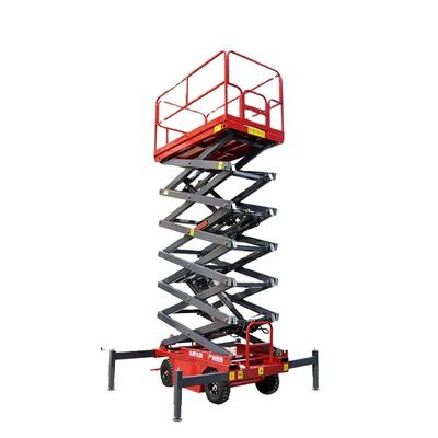 購入 8m シザーリフト 水力空中シザーリフティングプラットフォーム 1000KGs online manufacture