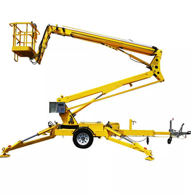 購入 黄色 10m トロー バックチェリーピックラー 200KG 30 フィート トローブルブームリフト online manufacture