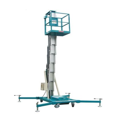 購入 120kg パワー エリエッテッド ワーク プラットフォーム 12m 垂直 マスト ブーム リフト online manufacture