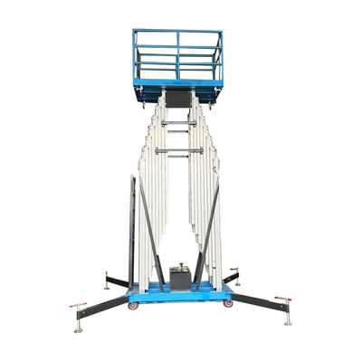 購入 16M 望遠鏡式リフトプラットフォーム 2 マストの水力上昇作業プラットフォーム online manufacture