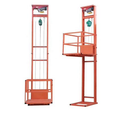購入 3m~10m 500kg 住宅用貨物エレベーター 水力垂直貨物エレベーター online manufacture