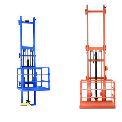 購入 10m 2ポスト貨物エレベーター 1トンの垂直貨物エレベーター 倉庫貨物エレベーター online manufacture