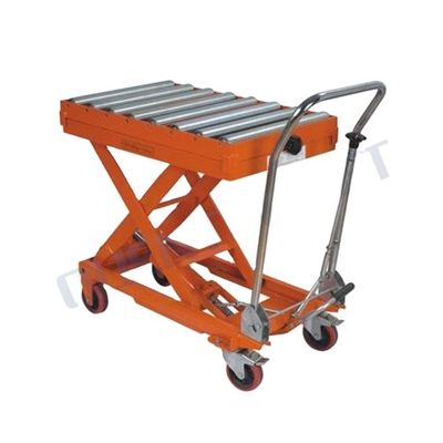 購入 350kg ハンド・シザー・トロリー リフト・プラットフォーム 液体・トロリー 500kg online manufacture