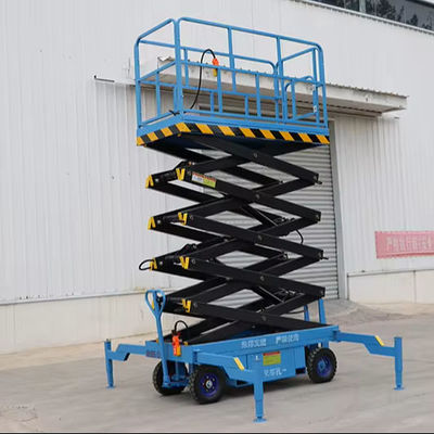購入 ポータブル ミニシザリ リフト 500KG 空中シザリ リフト 6m 作業高度 online manufacture