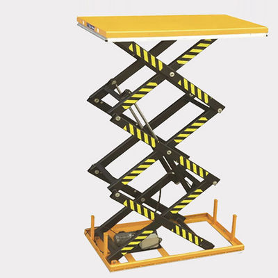 購入 液体リフトプラットフォーム 1t容量 5m シザー貨物リフトテーブル online manufacture