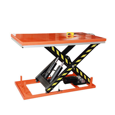 購入 固定型水力小型リフトテーブル 倉庫用 2000kg 電動シザリリフトプラットフォーム online manufacture