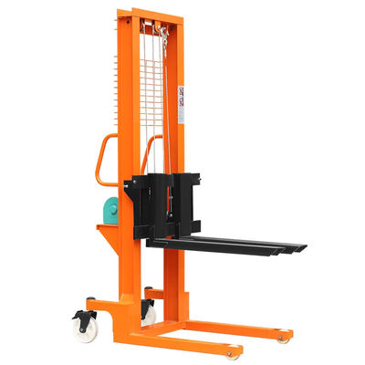 購入 手動パレットスタッカー1.6 - 3m リフティング高度 手動水力フォークリフト パレットトラック online manufacture