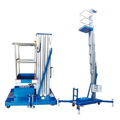 購入 4m 6m 8m 電動水力マストリフト アルミ合金リフトプラットフォーム online manufacture