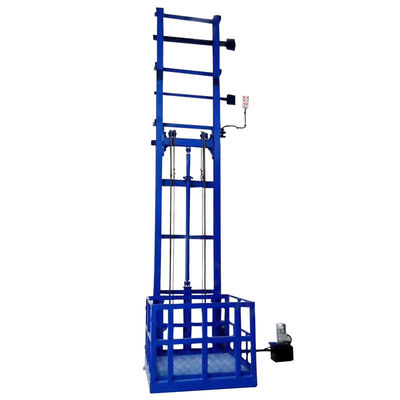 購入 1トンの水力単ガイド鉄道貨物エレベーター 倉庫用 online manufacture
