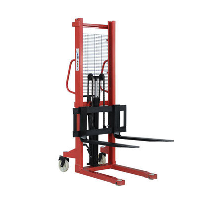 購入 0.5トンの手動リフトスタッカー 貨物処理パレットスタッカー 販売 online manufacture