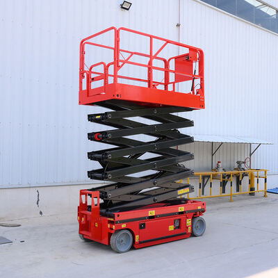 購入 6m 8m 10m Mobile Scissor Lift Small Self Propelled Aerial Work Platform オンライン製造