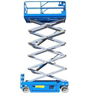 購入 Electric Mobile Scissor Lift Platform Aerial 10M Working Height 230kg Capacity オンライン製造