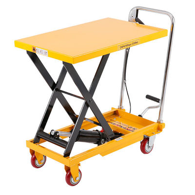 工業倉庫 シーザーリフト トロッリ 1000kgs シザーリフト トロッリ