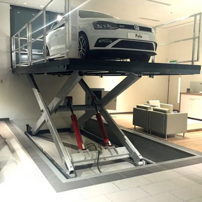 3500kgs 自動車エレベーターテーブル 3m 固定 車用シザエーターエレベーター ガレージ用