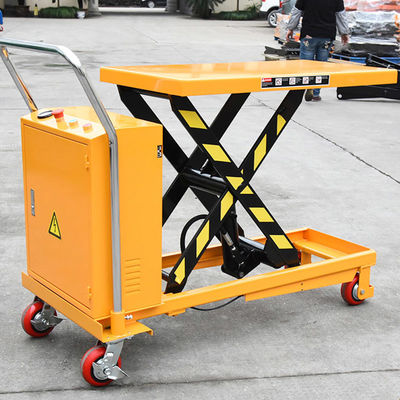 300kg-1000kg シングルシザーリフトトロッキー1.7m 電動水力トロッキーテーブル