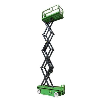 12m 自走型 アクセス プラットフォーム 320KG ポータブル シザー リフト プラットフォーム