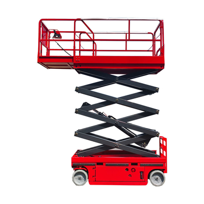 自動リフトプラットフォーム 6m 8m 10m 230kg 自走式電動シザーリフト