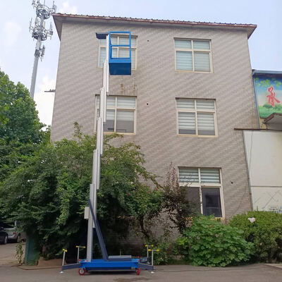 150kg シングルマスト アルミ合金 リフティング プラットフォーム 整備 設置 リフト